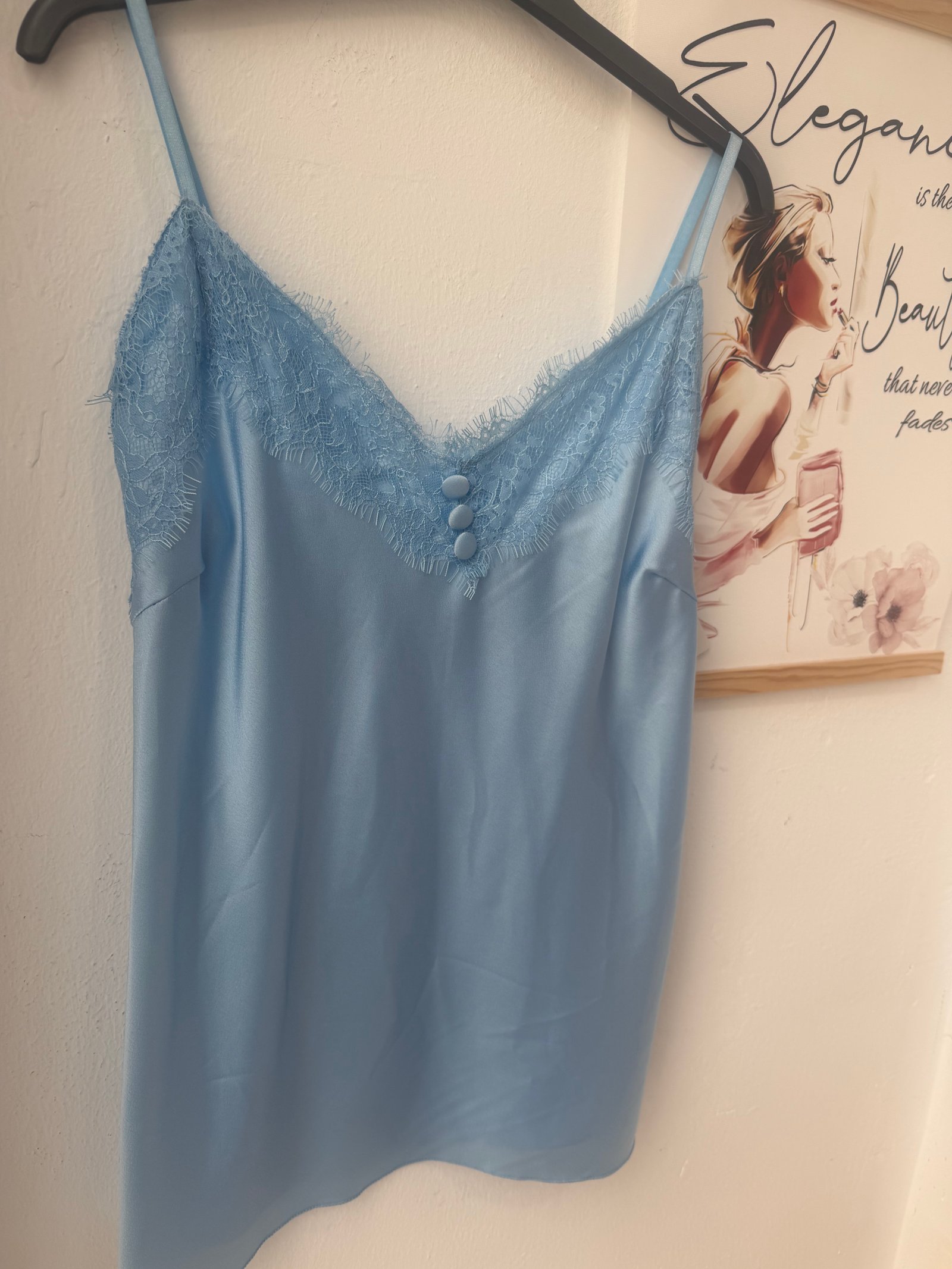 Lencera azul 