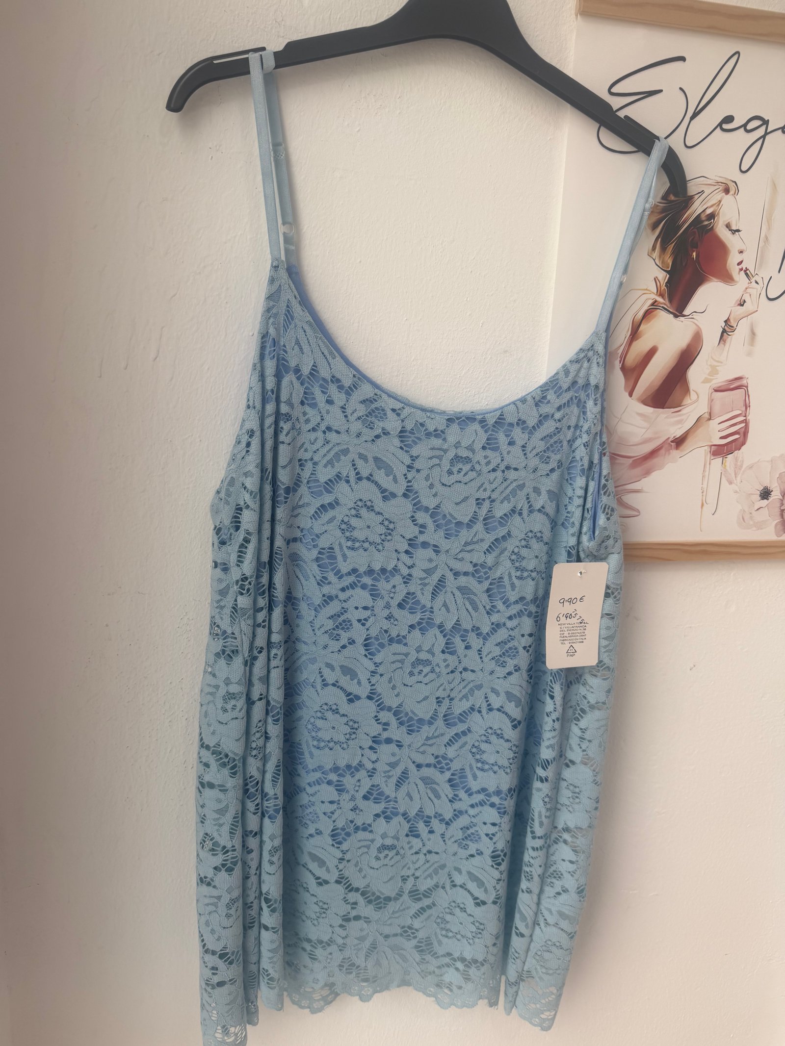 Lencera azul 